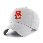 USC Trojans Men's 47 Brand Gray SC Interlock Embroidery Hat